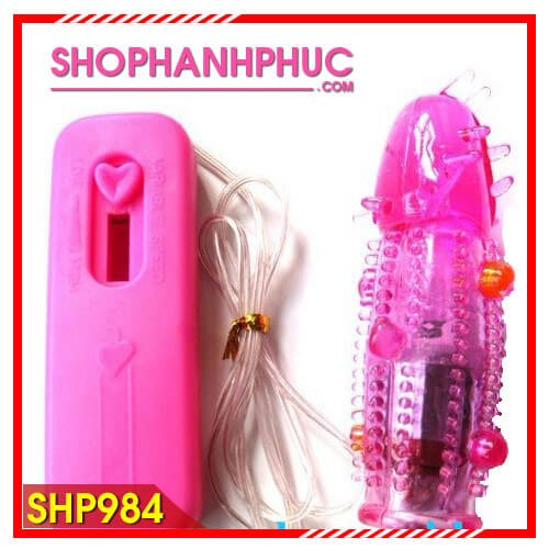 Bán Trứng Rung Tình Yêu Silicon Có Gai Bi - SHP984