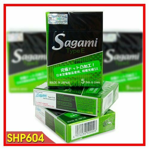 Bao cao su gai gân Sagami Extreme Dot made JaPan - SHP604