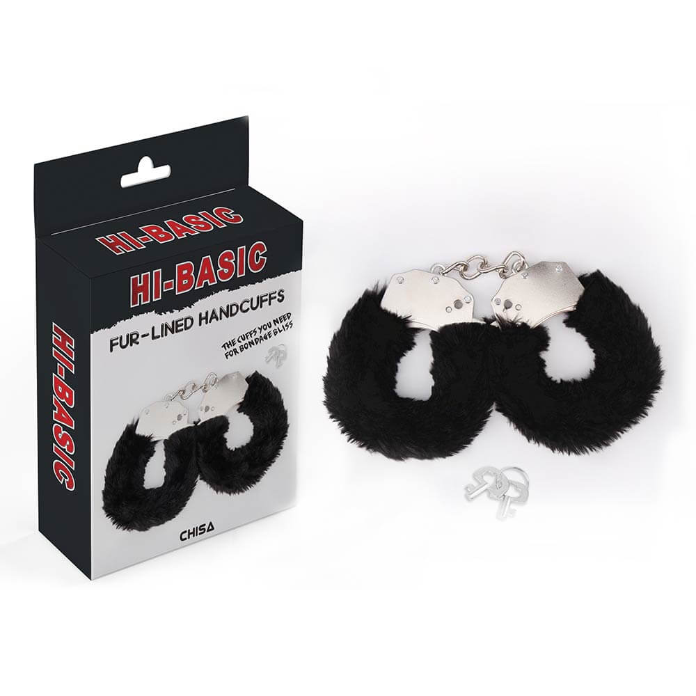 Còng tay số 8 Chisa Fur-Lined Handcuffs đồ chơi bạo dâm BDSM