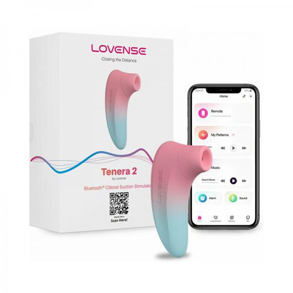 Lovense Tenera 2 Clitoral Suction Stimulator máy bú hút âm vật kết nối qua App