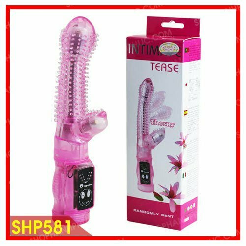 Sextoy Cho Nữ Dụng Cụ Dương Vật Giả Có Gai Mọi Nơi - SHP581