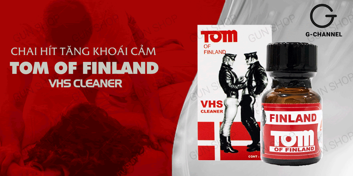 Popper Tom Of Finland 10ml tăng khoái cảm nhanh chất lượng Mỹ Popper Tom Of Finland 10ml tăng khoái cảm nhanh chất lượng Mỹ
