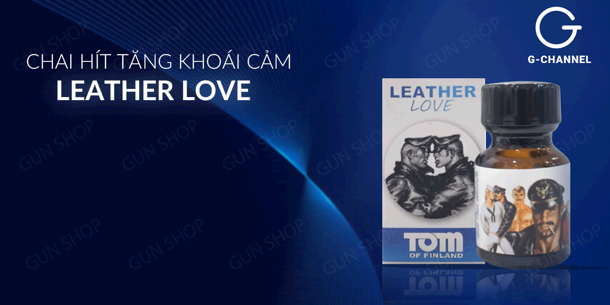 Popper Tom Of Finland Leather Love 10ml tăng khoái cảm, chính hãng Popper Tom Of Finland Leather Love 10ml tăng khoái cảm, chính hãng