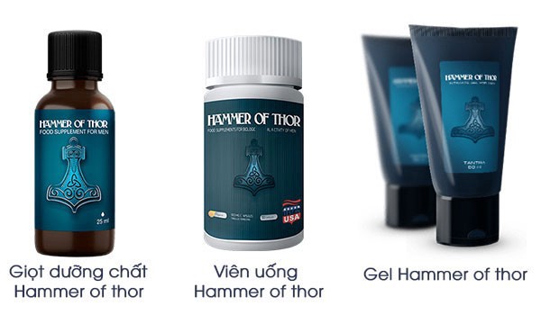 Hammer Of Thor chính hãng tăng sinh lý kéo dài quan hệ an toàn hiệu quả