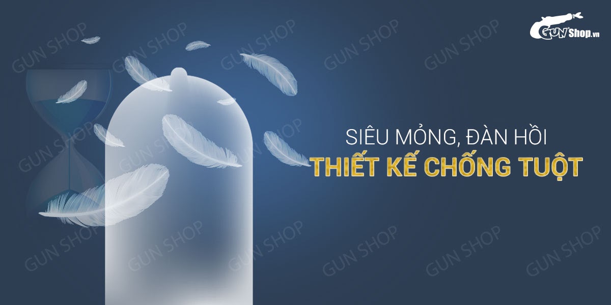 Bao cao su OLO 0.01 Hộp 10 Kéo dài thời gian Hương Vani