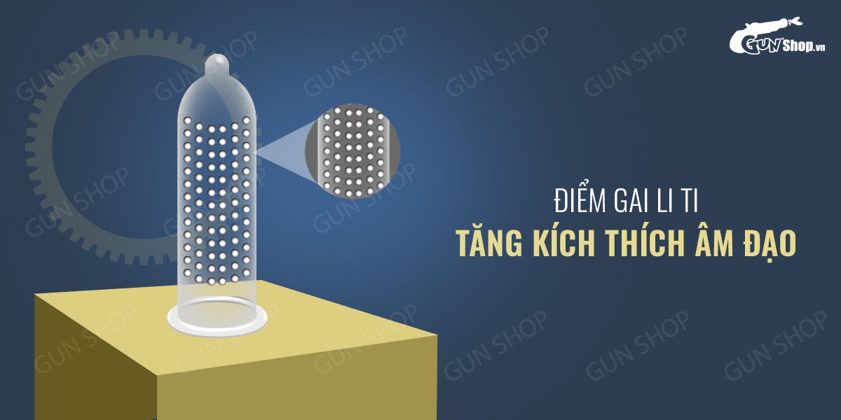 Bao cao su OLO 0.01 siêu mỏng hương vani gai kích thích hộp 10 Bao cao su OLO 0.01 siêu mỏng hương vani gai kích thích hộp 10