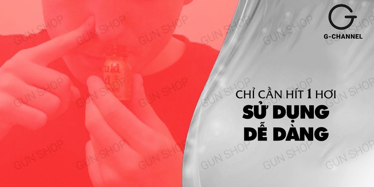 Popper C4 Red Mỹ 10ml chính hãng kích thích mạnh nâng cao khoái cảm