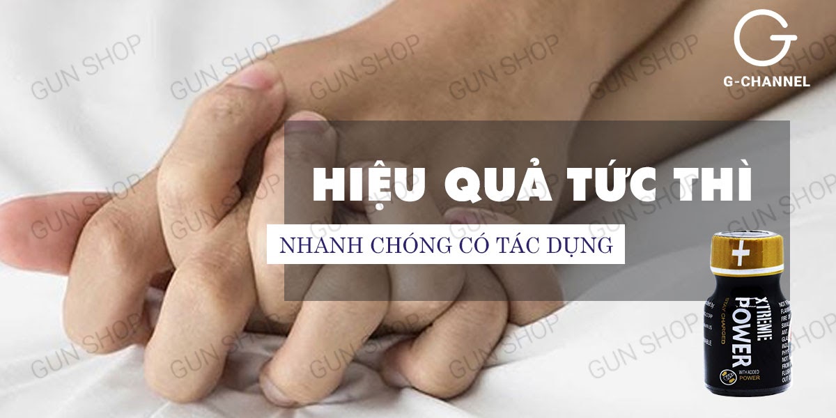 Popper Xtreme Power 10ml Mỹ Chính Hãng Ấn Tượng Tăng Khoái Cảm