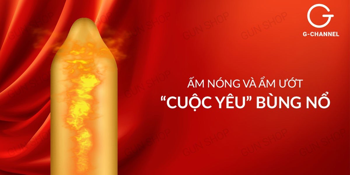 Bao cao su OLO 0.01 Đỏ siêu mỏng ấm áp hộp 10 cái an toàn kích thích Bao cao su OLO 0.01 Đỏ siêu mỏng ấm áp hộp 10 cái an toàn kích thích