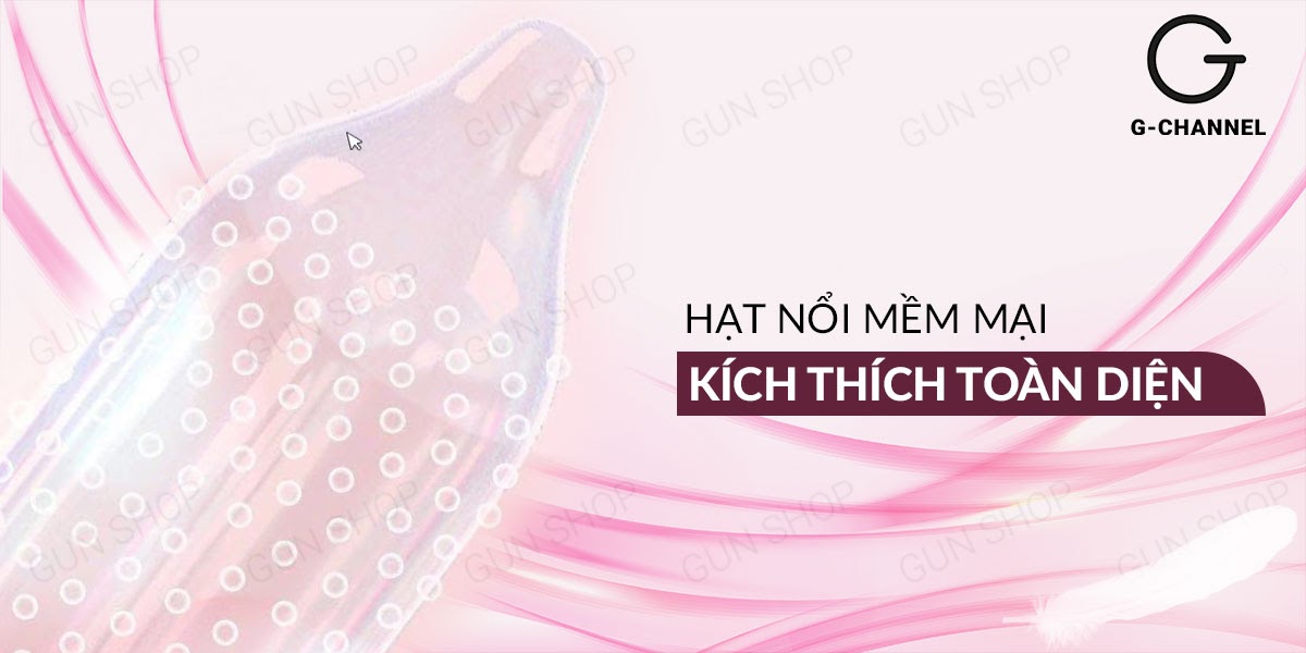 Bao cao su OLO 0.01 Zero Hồng siêu mỏng hạt mềm gel bôi trơn 10 cái Bao cao su OLO 0.01 Zero Hồng siêu mỏng hạt mềm gel bôi trơn 10 cái