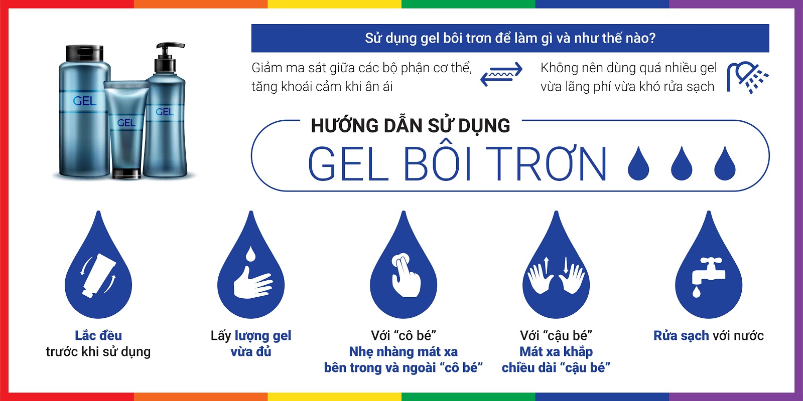 Gel bôi trơn lô hội Lexy Aloe dịu nhẹ an toàn 55ml