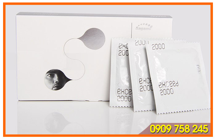 Bao cao su Sagami siêu mỏng tăng khoái cảm kéo dài SHP170