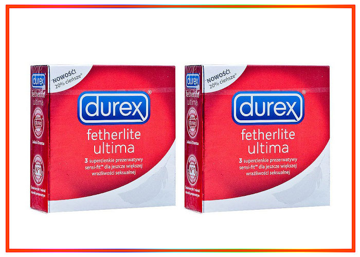 Bao cao su siêu mỏng Durex Fetherlite Ultima an toàn êm ái