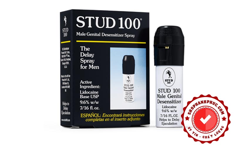 Stud 100 xịt chống xuất tinh sớm kéo dài thời gian hiệu quả 13ml