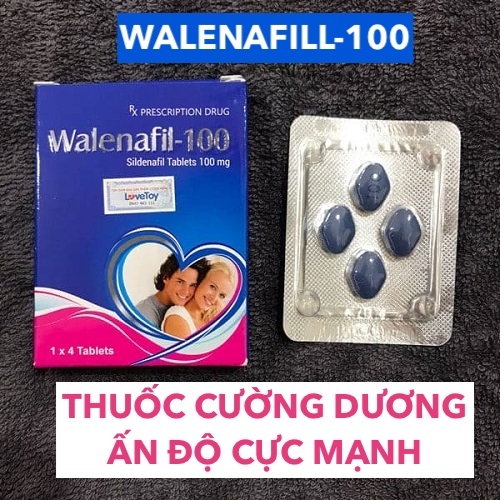 Walenafil 100mg tăng cường sinh lý thuốc cường dương trị xuất tinh sớm kéo dài