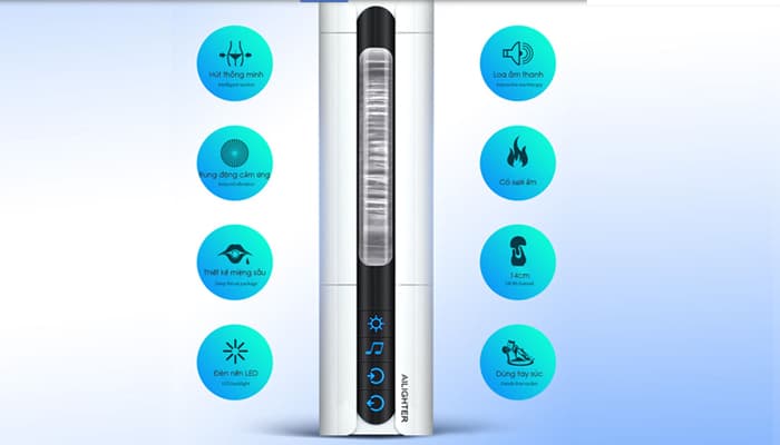 Máy Bú Mút Ailighter Air Jet Rung Làm Ấm Cậu Bé Tốt Nhất