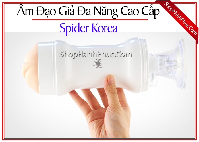 Spider Korea âm đạo giả rung cao cấp tăng khoái cảm nam giới SHP46
