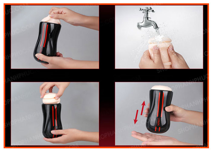 Cốc Rung Lenotun Mini Tinh Tế Kích Thích Mạnh Mẽ Nam Giới