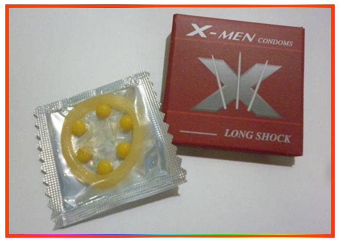 Bao cao su 6 bi X-men kéo dài tăng khoái cảm đỉnh cao SHP477