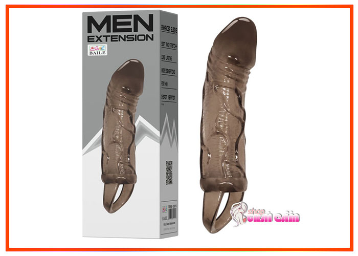 Bao cao su đôn dên quai đeo tăng kích thước tự nhiên SHP429 Bao cao su đôn dên quai đeo tăng kích thước tự nhiên SHP429