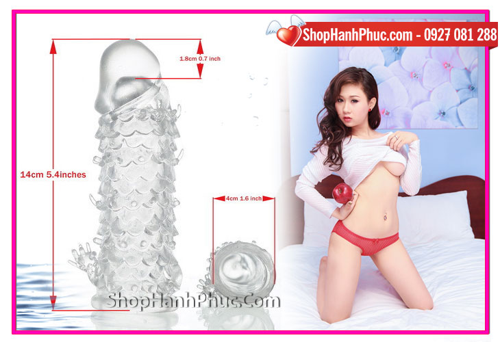 Bao cao su đôn dên gai vẩy cá kéo dài dương vật êm ái kích thích Bao cao su đôn dên gai vẩy cá kéo dài dương vật êm ái kích thích