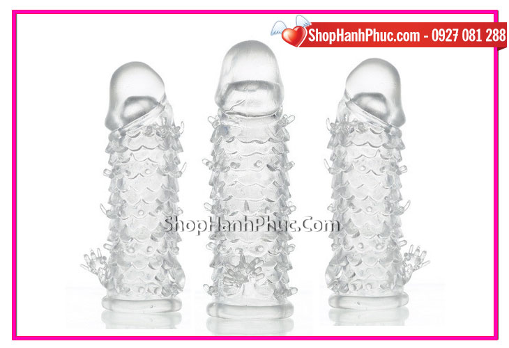 Bao cao su đôn dên gai vẩy cá kéo dài dương vật êm ái kích thích Bao cao su đôn dên gai vẩy cá kéo dài dương vật êm ái kích thích