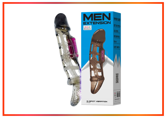 Bao cao su đôn dên rung lưới tăng kích thước có quai đeo SHP430 Bao cao su đôn dên rung lưới tăng kích thước có quai đeo SHP430