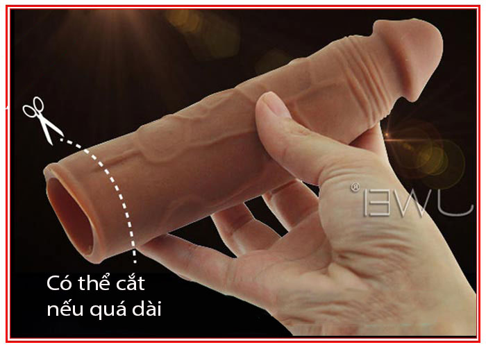 Bao cao su đôn dên trơn hàng khủng tăng kích thước tự tin hơn SHP109