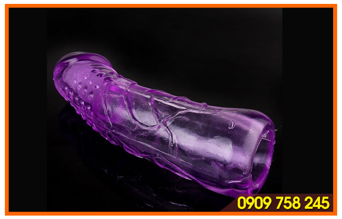 Bao cao su đôn dên silicon y tế tăng kích thước 5cm thăng hoa