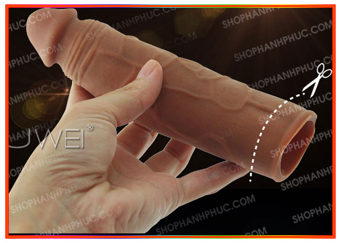 Bao cao su đôn dên tăng kích thước 5cm chính hãng Mỹ SHP371 Bao cao su đôn dên tăng kích thước 5cm chính hãng Mỹ SHP371