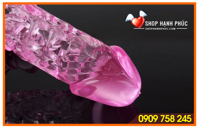 Bao Lưới Rung Nam Giới Tăng Khoái Cảm Đồ Chơi Tình Dục SHP229