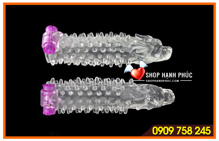 Bao Cao Su Donzen Đầu Rồng Gai Rung Cao Cấp Tăng Khoái Cảm