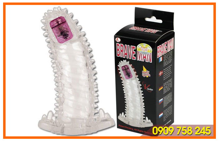 Bao cao su Donzen Brave Man Mỹ, rung đầu kích thích, SHP221 Bao cao su Donzen Brave Man Mỹ, rung đầu kích thích, SHP221