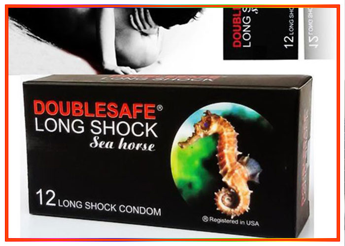 Bao cao su Double Safe Longshock kéo dài cực lâu chống xuất tinh