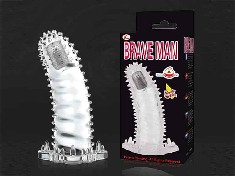 KOZA Bao Cao Su Đôn Dên Gai Lớn Mềm Mại Tăng Khoái Cảm SHP564