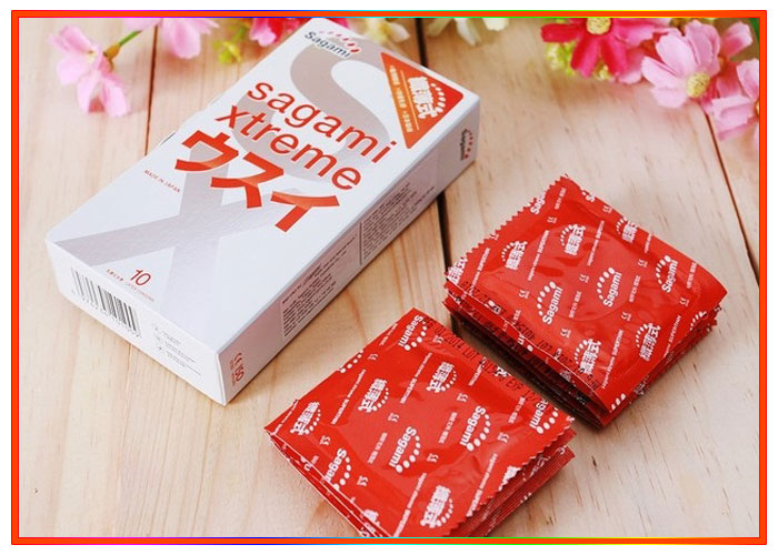 Bao cao su Sagami siêu mỏng Nhật Bản an toàn cảm giác thật SHP499