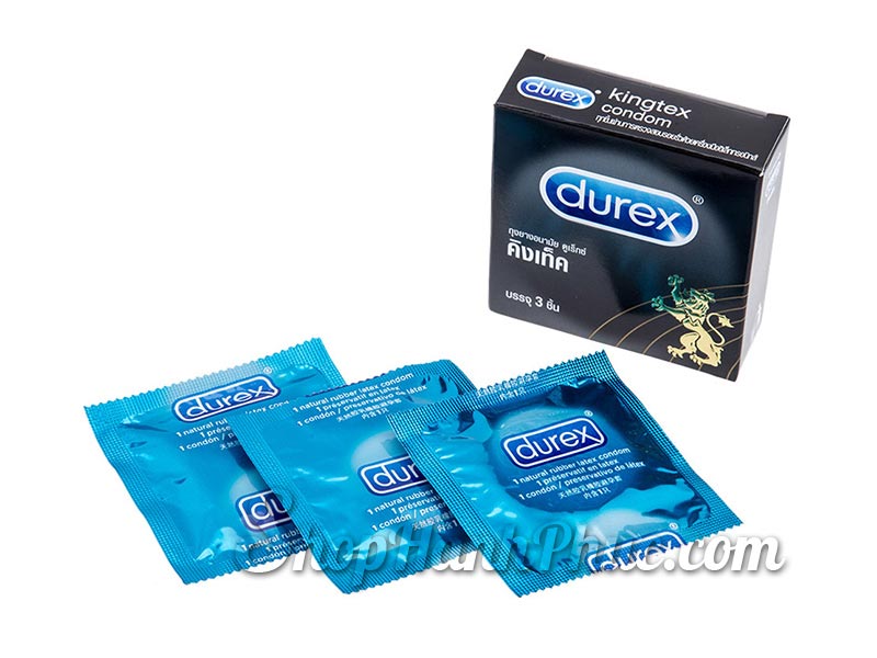 Bao cao su Durex Kingtex 3s siêu mỏng, thoải mái, an toàn mua ngay Bao cao su Durex Kingtex 3s siêu mỏng, thoải mái, an toàn mua ngay