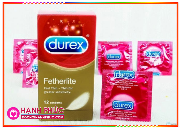 Bao cao su siêu mỏng Durex siêu an toàn tăng khoái cảm