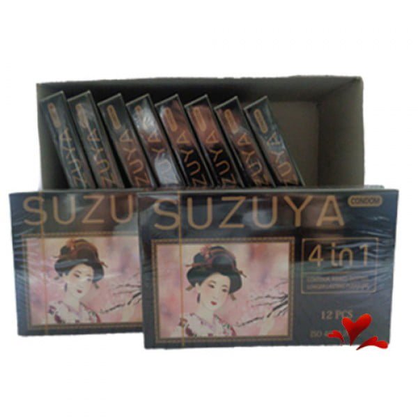 Bao cao su suzuya siêu mỏng bạc hà mát lạnh bền dai SHP92