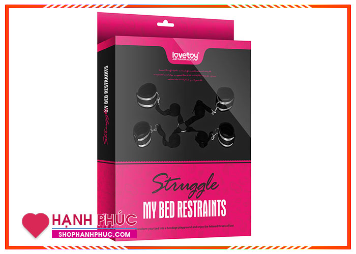 Struggle My Bed Còng Tay Chân Bạo Dâm Mới Kích Thích Cuộc Yêu