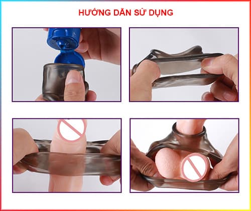 Botome Vòng Khóa Dương Vật Silicon Rung Mạnh Hỗ Trợ Cương Cứng Chống Xuất Tinh Sớm