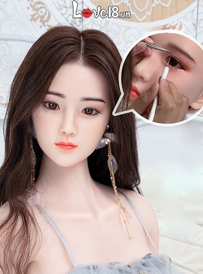 búp bê tình dục silicone bạch kim 1m58 tóc cấy cao cấp bán chạy