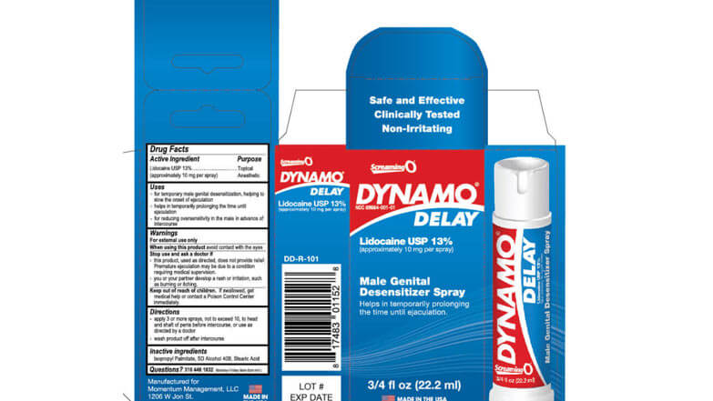 Chai xịt Dynamo Delay Mỹ 22ml Kéo dài cơ hội cực đỉnh
