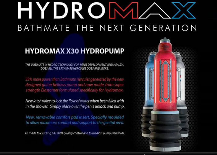 Hydromax Xtreme X30 Máy Tập Tăng Kích Thước Hiệu Quả An Toàn