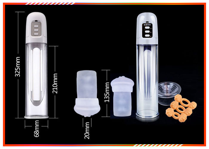 Maxx Cups máy tập tự động LCD tăng kích thước dương vật an toàn nhanh