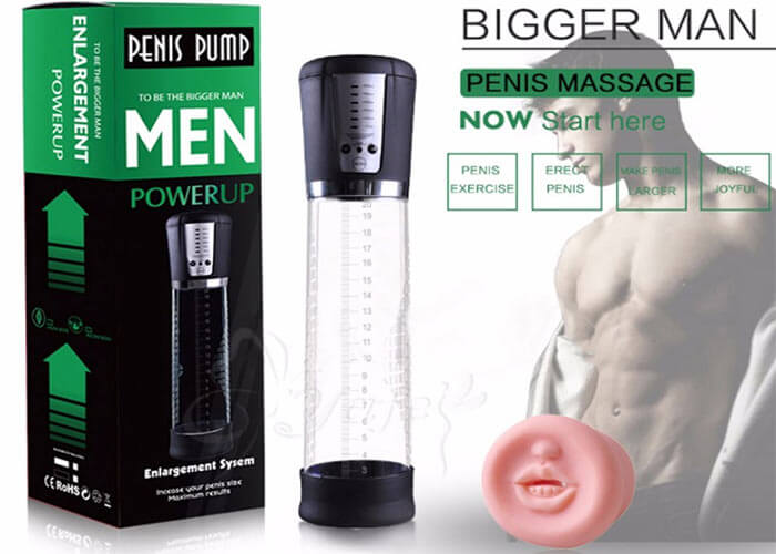 Bigger Man Máy Tập Dương Vật Tự Động Cấp Cao Hiệu Quả Tăng Kích Thước