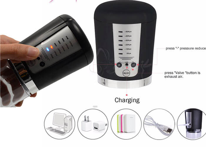 Bigger Man Máy Tập Dương Vật Tự Động Cấp Cao Hiệu Quả Tăng Kích Thước