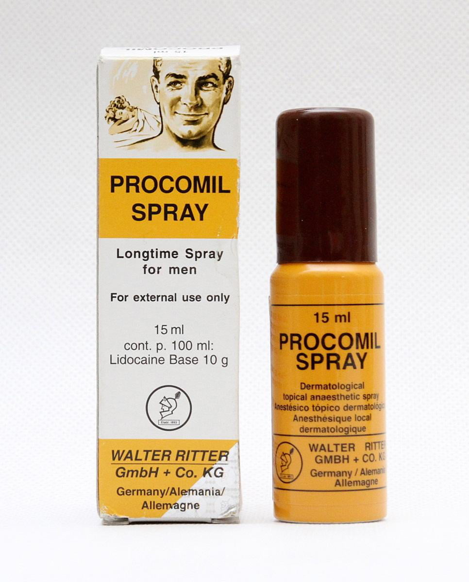 Chai xịt Procomil Đức 15ml Kéo dài thời gian Hỗ trợ sinh lý hiệu quả
