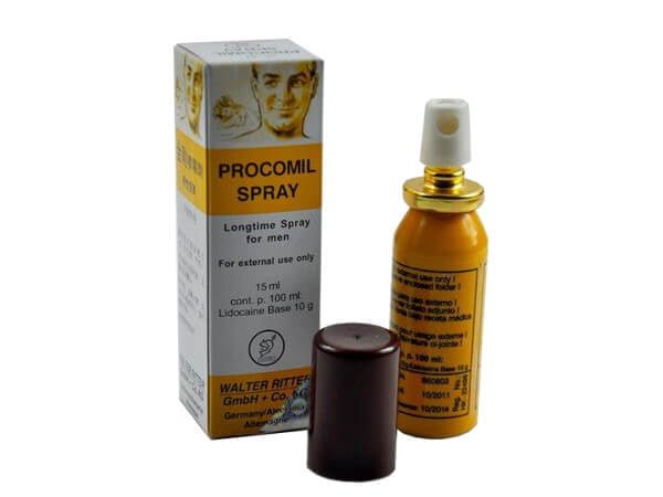 Chai xịt Procomil Đức 15ml Kéo dài thời gian Hỗ trợ sinh lý hiệu quả