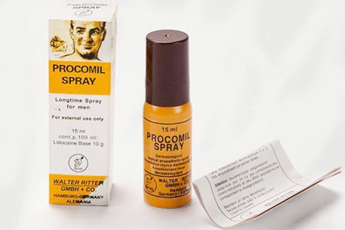 Chai xịt Procomil Đức 15ml Kéo dài thời gian Hỗ trợ sinh lý hiệu quả